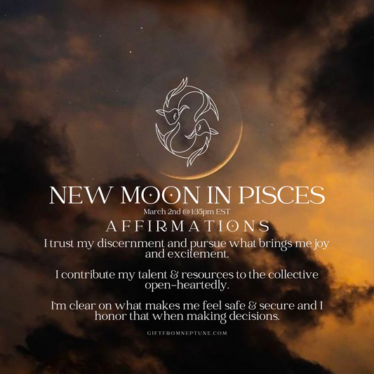 New Moon In Pisces 2022