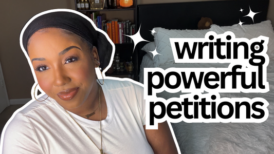 How To Write Powerful Prayers & Petitions!