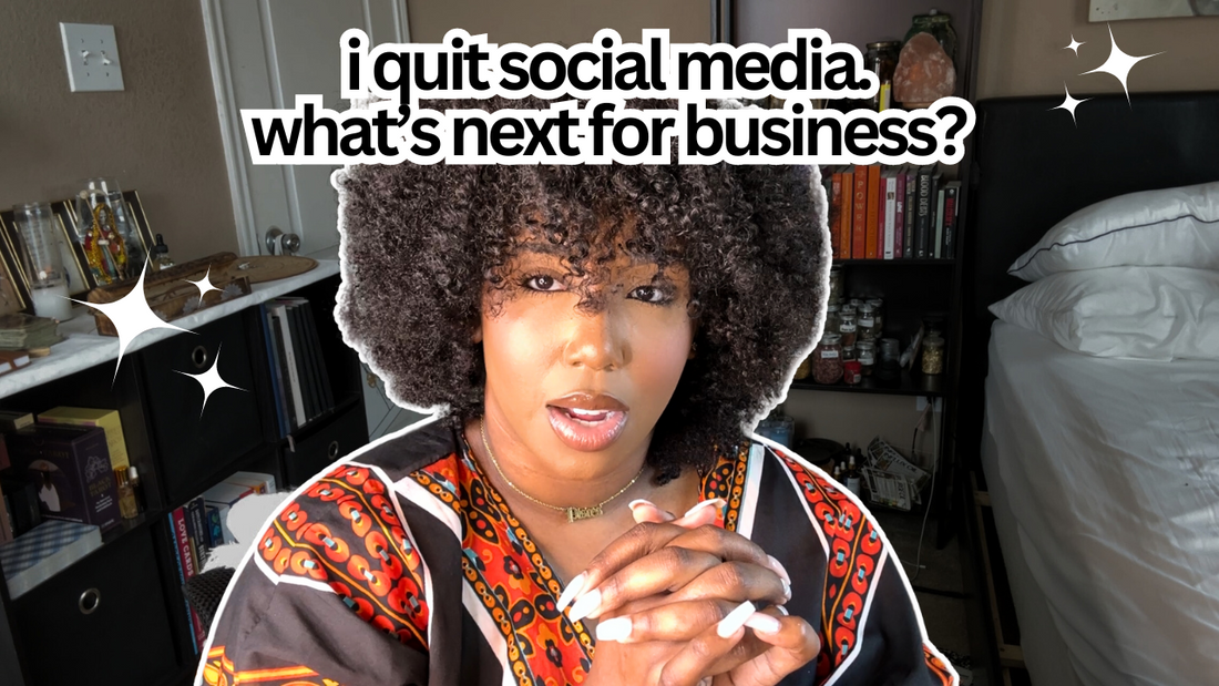 what's next for business now that i've quit social media.