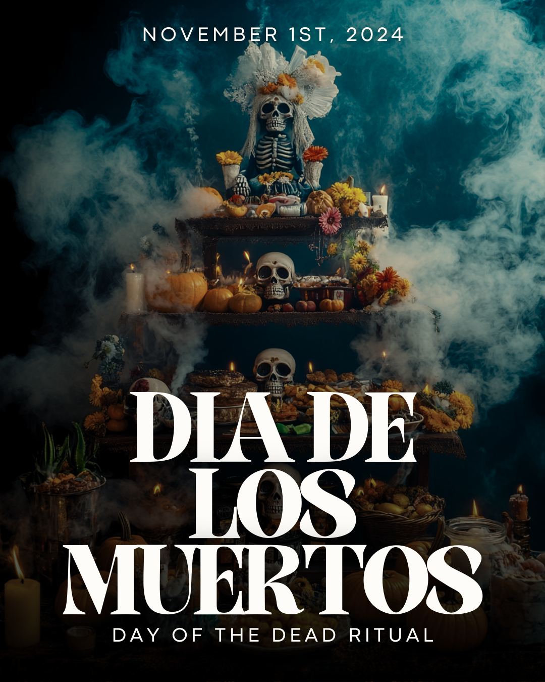 Dia De Los Muertos Group Ritual