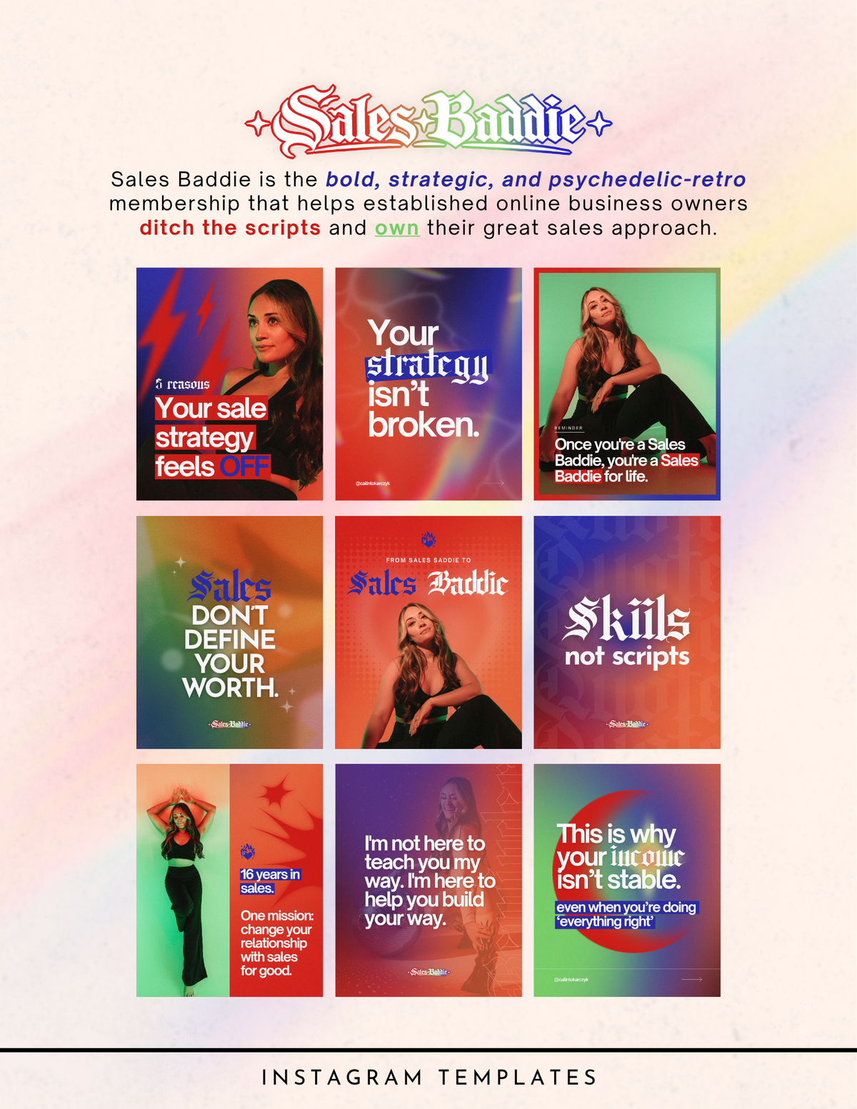 Custom Instagram Templates